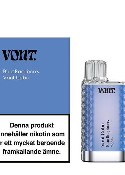 Vont Cube Blue Raspberry 20mg