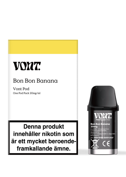 Vont Pod Bon Bon Banana 20mg