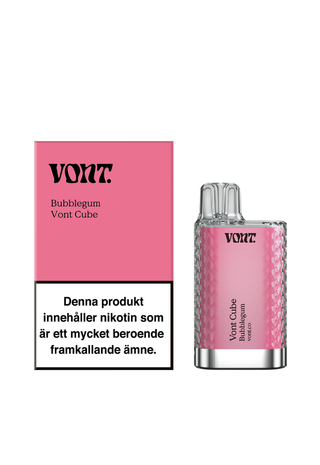 Vont Cube Bubblegum 20mg