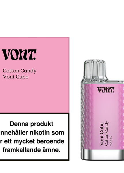 Vont Cube Cotton Candy 20mg