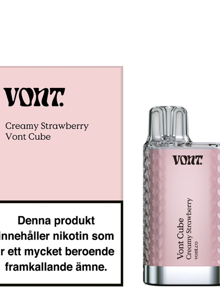 Vont Cube Creamy Strawberry 14mg
