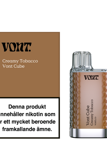 Vont Cube Creamy Tobacco 20mg