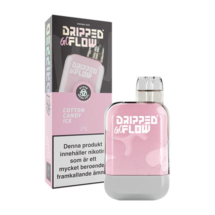 Dripped GoFlow Cotton Candy Ice Engångs Vape 20 mg