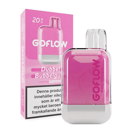 Dripped GoFlow Double Bubblegum Engångs Vape 20 mg