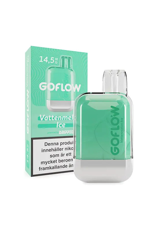 Dripped GoFlow Vattenmelon Ice Engångs Vape 20 mg