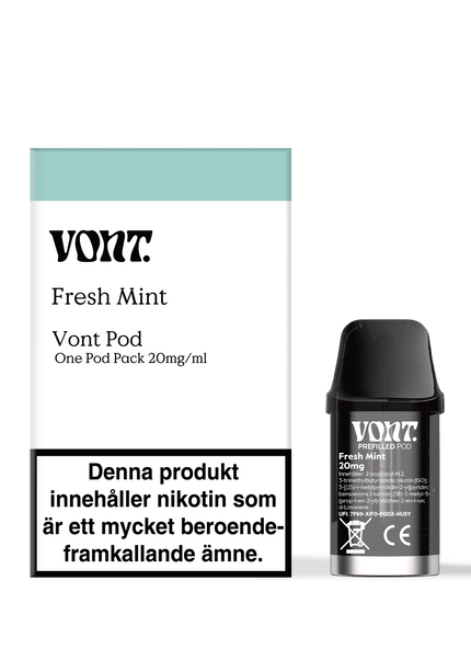 Vont Pod Fresh Mint 20mg