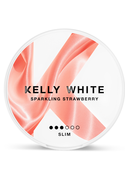 Kelly White Sparkling Strawberry Slim Normal