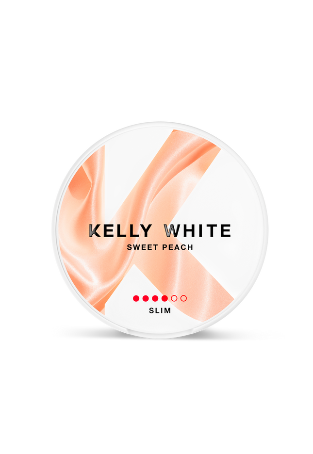 Kelly White Sweet Peach Slim Strong
