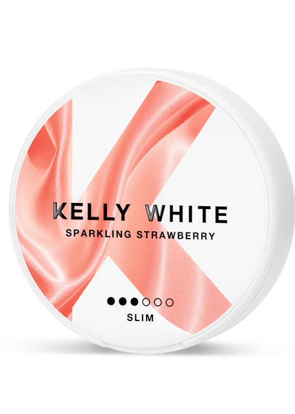 Kelly White Sparkling Strawberry Slim Normal