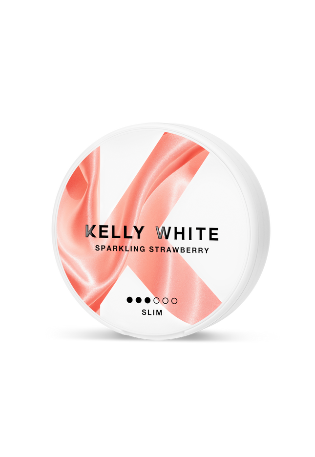 Kelly White Sparkling Strawberry Slim Normal