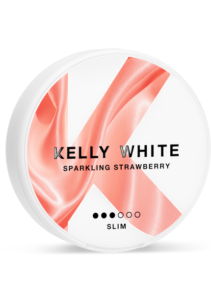 Kelly White Sparkling Strawberry Slim Normal