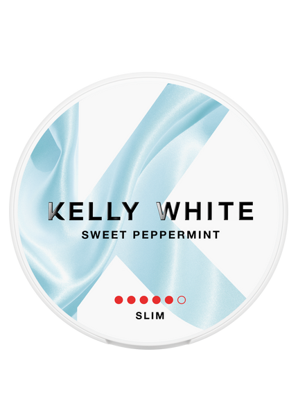 Kelly White Sweet Peppermint Slim Extra Strong
