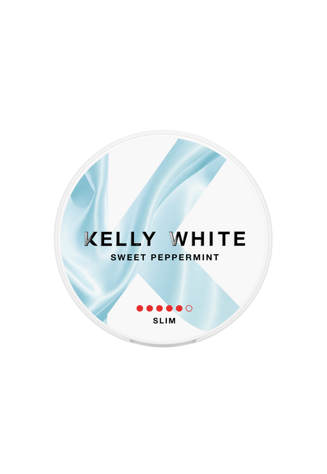 Kelly White Sweet Peppermint Slim Extra Strong