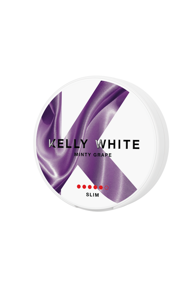 Kelly White Minty Grape Slim Extra Strong