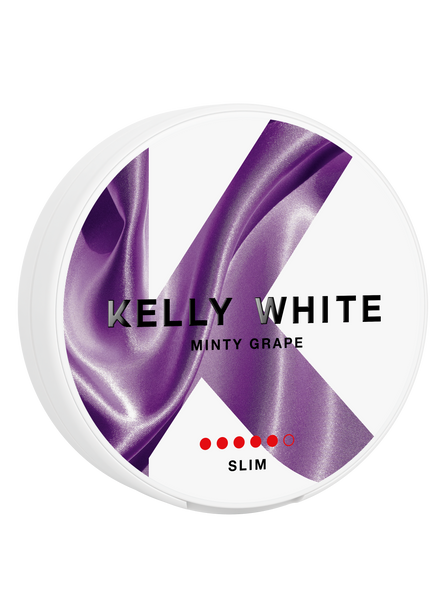 Kelly White Minty Grape Slim Extra Strong