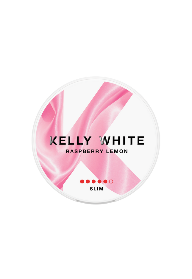 Kelly White Raspberry Lemon Slim Extra Strong