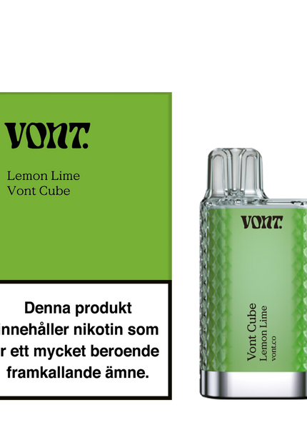 Vont Cube Lemon Lime 20mg