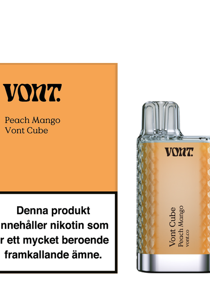 Vont Cube Peach Mango 20mg