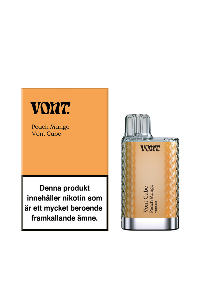 Vont Cube Peach Mango 20mg