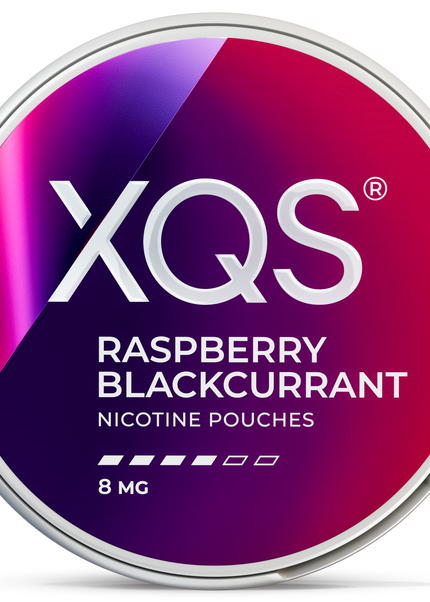XQS Raspberry Blackcurrant 8mg