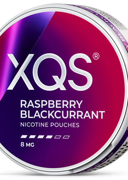 XQS Raspberry Blackcurrant 8mg