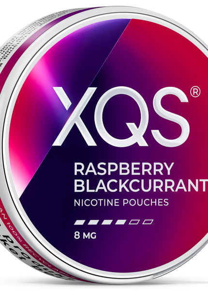XQS Raspberry Blackcurrant 8mg