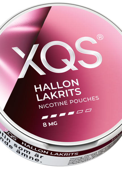 XQS Hallon Lakrits 8mg