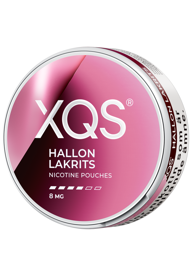 XQS Hallon Lakrits 8mg