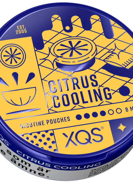 XQS Citrus Cooling 8mg