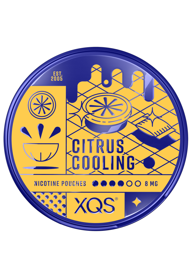 XQS Citrus Cooling 8mg