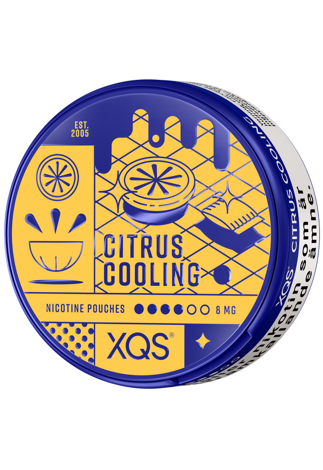 XQS Citrus Cooling 8mg
