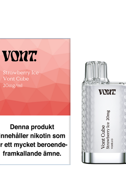 Vont Cube Strawberry Ice 20mg
