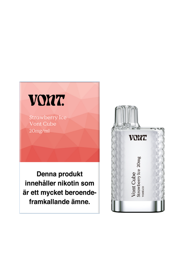 Vont Cube Strawberry Ice 20mg