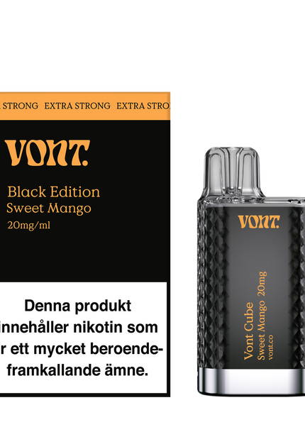 Vont Cube Black Edition Sweet Mango 20mg