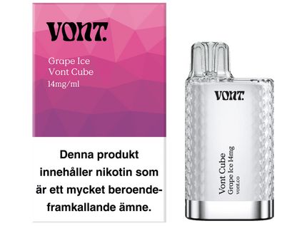 Vont Cube Grape Ice 14mg