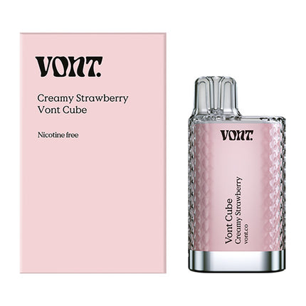 Vont Cube Creamy Strawberry Nikotinfri