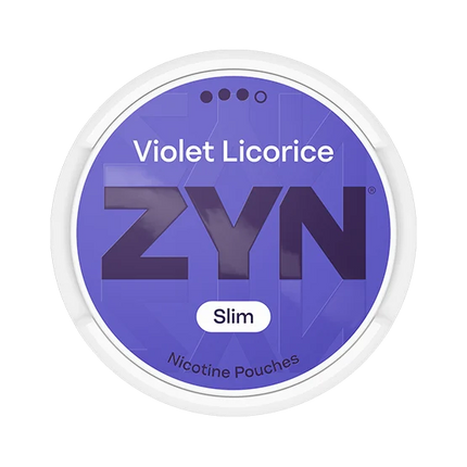 ZYN Violet Licorice Slim Strong 9mg