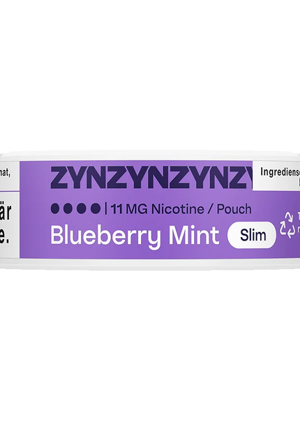ZYN Blueberry Mint Slim Extra Strong 11mg