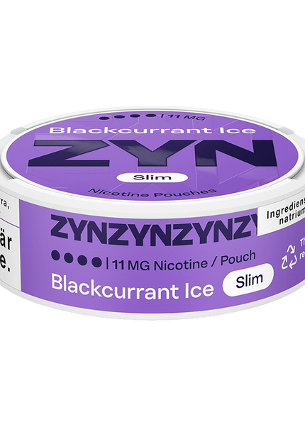 ZYN Blackcurrant Ice Slim Extra Strong 11mg