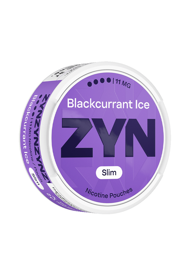 ZYN Blackcurrant Ice Slim Extra Strong 11mg