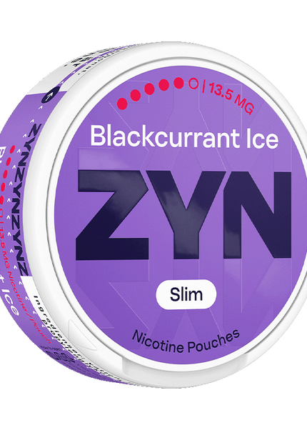 ZYN Blackcurrant Ice Slim Super Strong 13.5mg