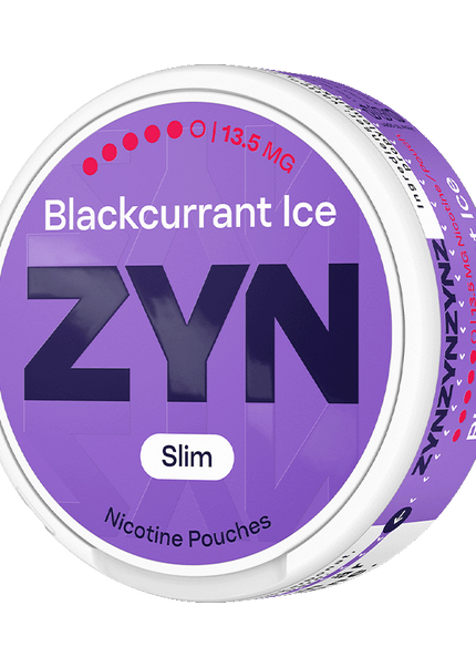 ZYN Blackcurrant Ice Slim Super Strong 13.5mg
