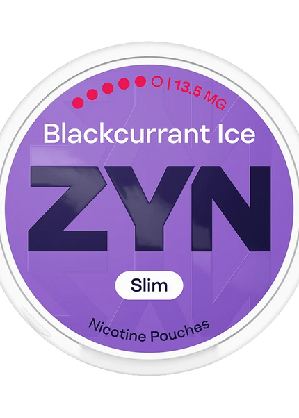 ZYN Blackcurrant Ice Slim Super Strong 13.5mg
