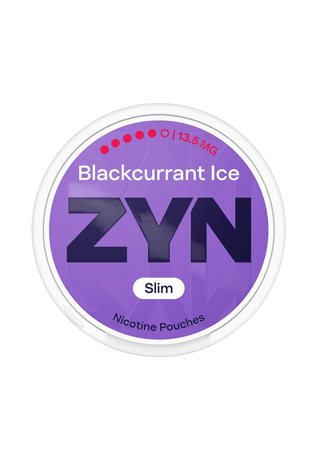 ZYN Blackcurrant Ice Slim Super Strong 13.5mg