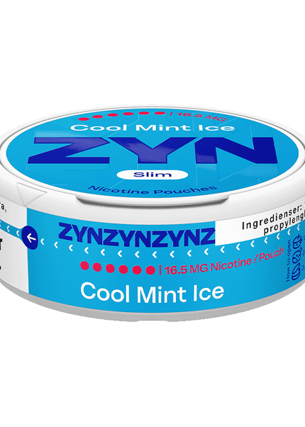 ZYN Cool Mint Ice Slim Ultra Strong 16.5mg