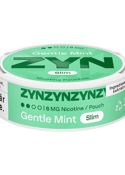 ZYN Gentle Mint Slim Normal 6mg