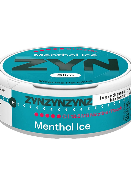 ZYN Menthol Ice Slim Super Strong 13.5mg