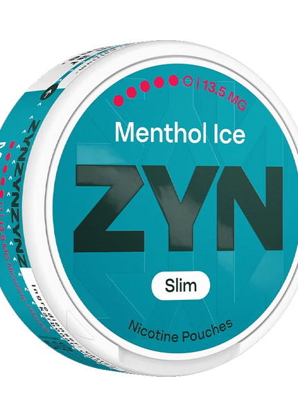 ZYN Menthol Ice Slim Super Strong 13.5mg
