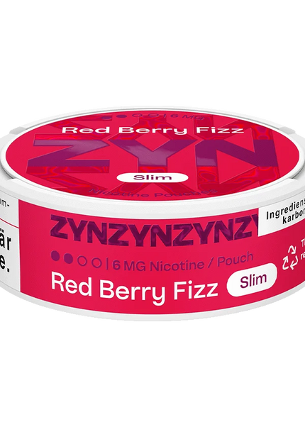 ZYN Red Berry Fizz Slim Normal 6mg