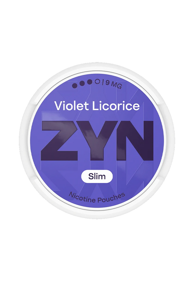 ZYN Violet Licorice Slim Strong 9mg